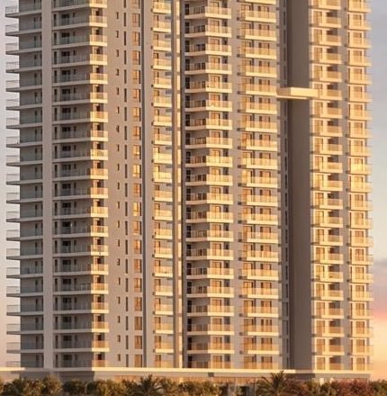 Façade rhythm of continuous balconies